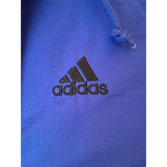 Adidas Men's Athletic Hooded Pullover Windbreaker Rain Jacket - Picture 6 of 12